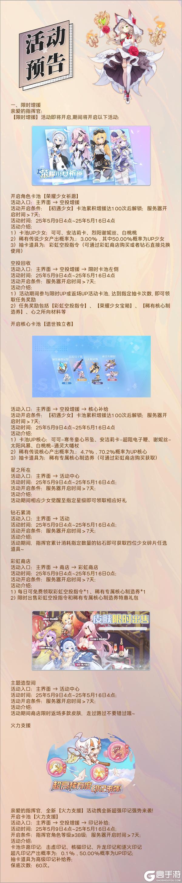 《冒险小分队》0509·活动预告