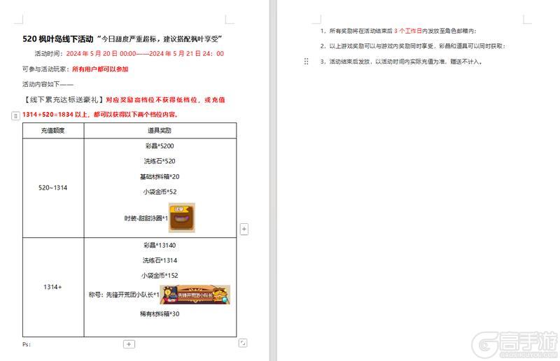 520《枫叶岛》线下活动