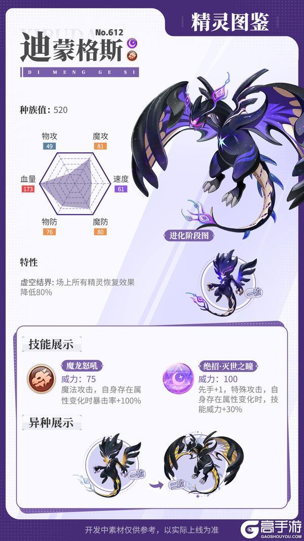 精灵百科|妖刀&血影蝠&迪蒙格斯