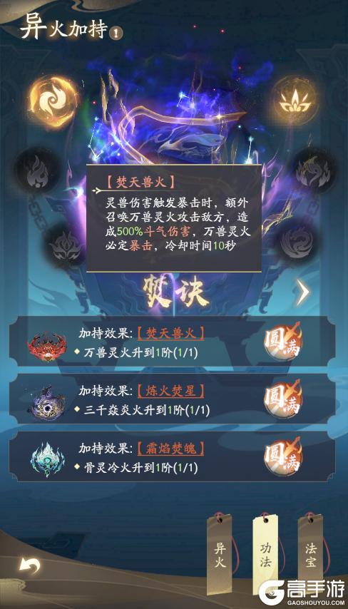 道友投稿丨异火现世！芒果骑士带来最全异火系统解析！