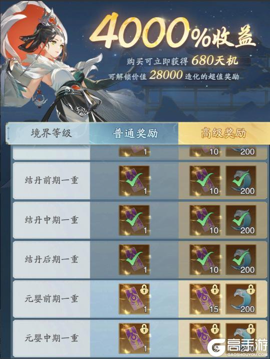 微氪党玩爽《踏风行》！花最少的钱拥有最佳体验！
