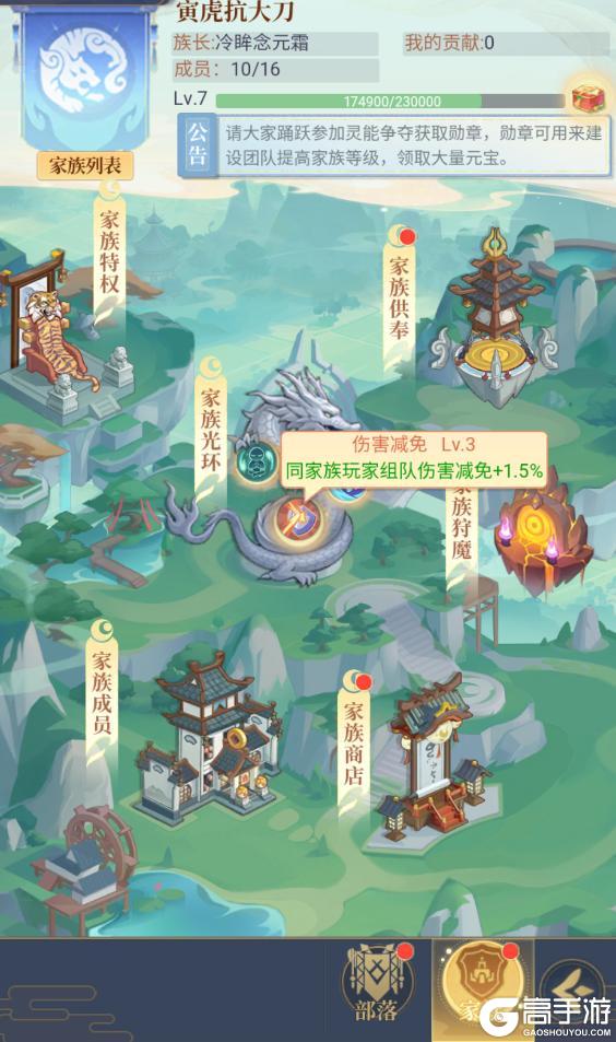 游戏攻略|家族