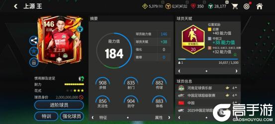 中超中生代球员推荐