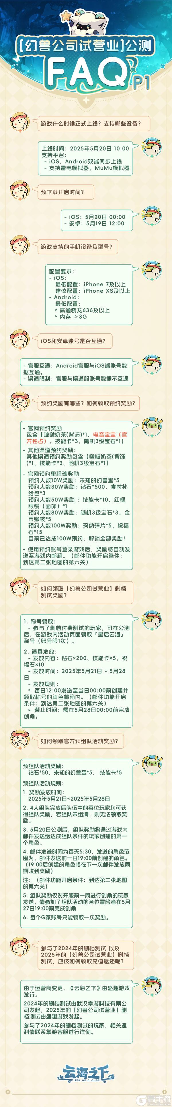 公测FAQ