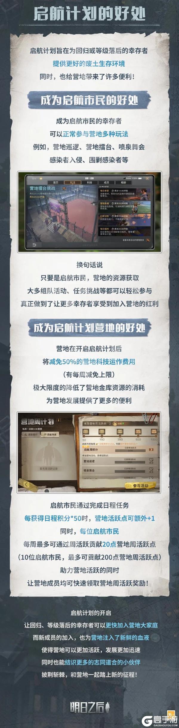 《明日之后》启航计划开启 轻松加入营地大家庭