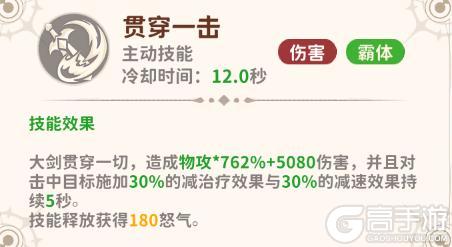 《龙骑士学园》战士技能小课堂开讲
