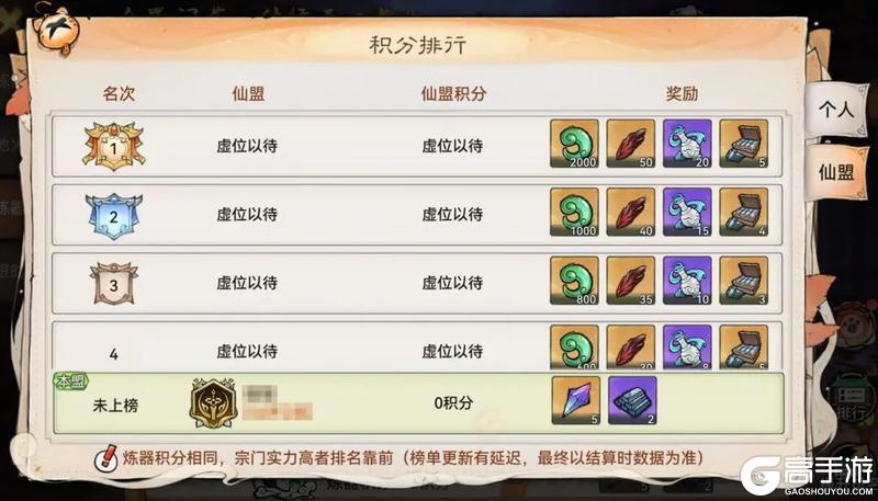 《最强祖师》参与炼器合成 赢混沌好礼！