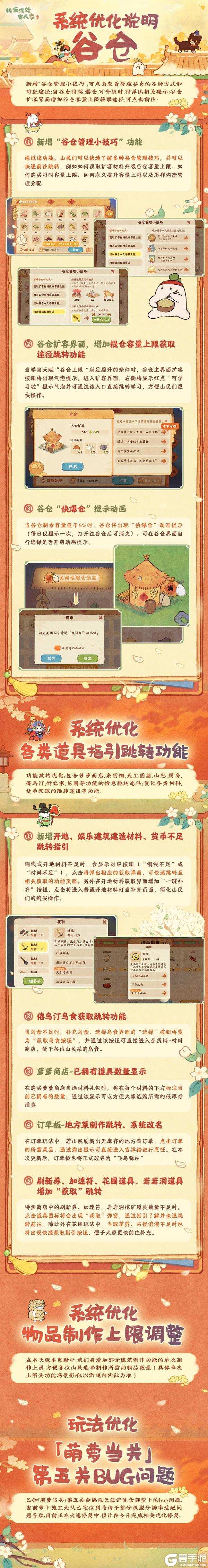 萝萝山快报丨近期系统优化说明