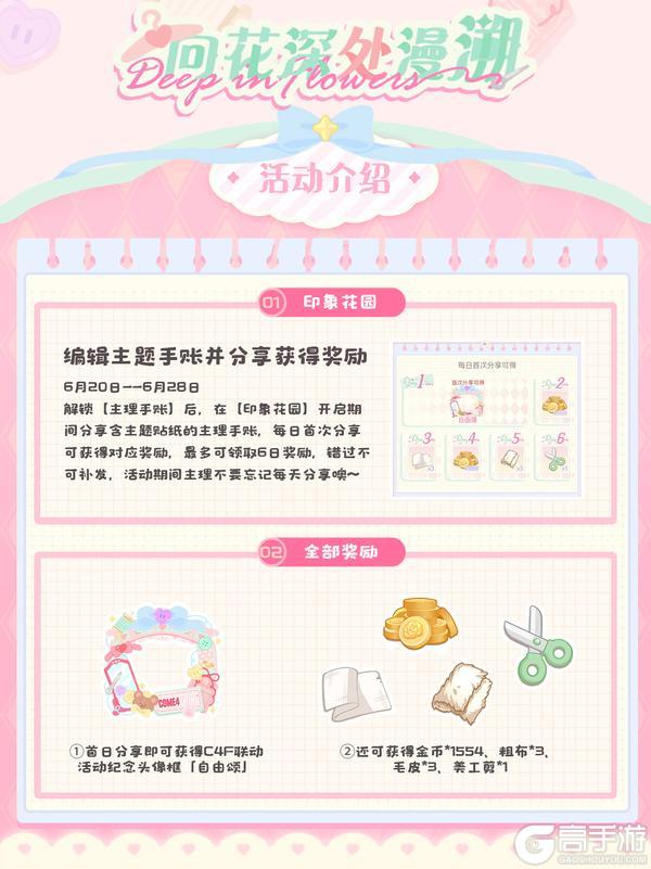 星光特刊⭐ 花花 X COME4FREE 联动即将开启