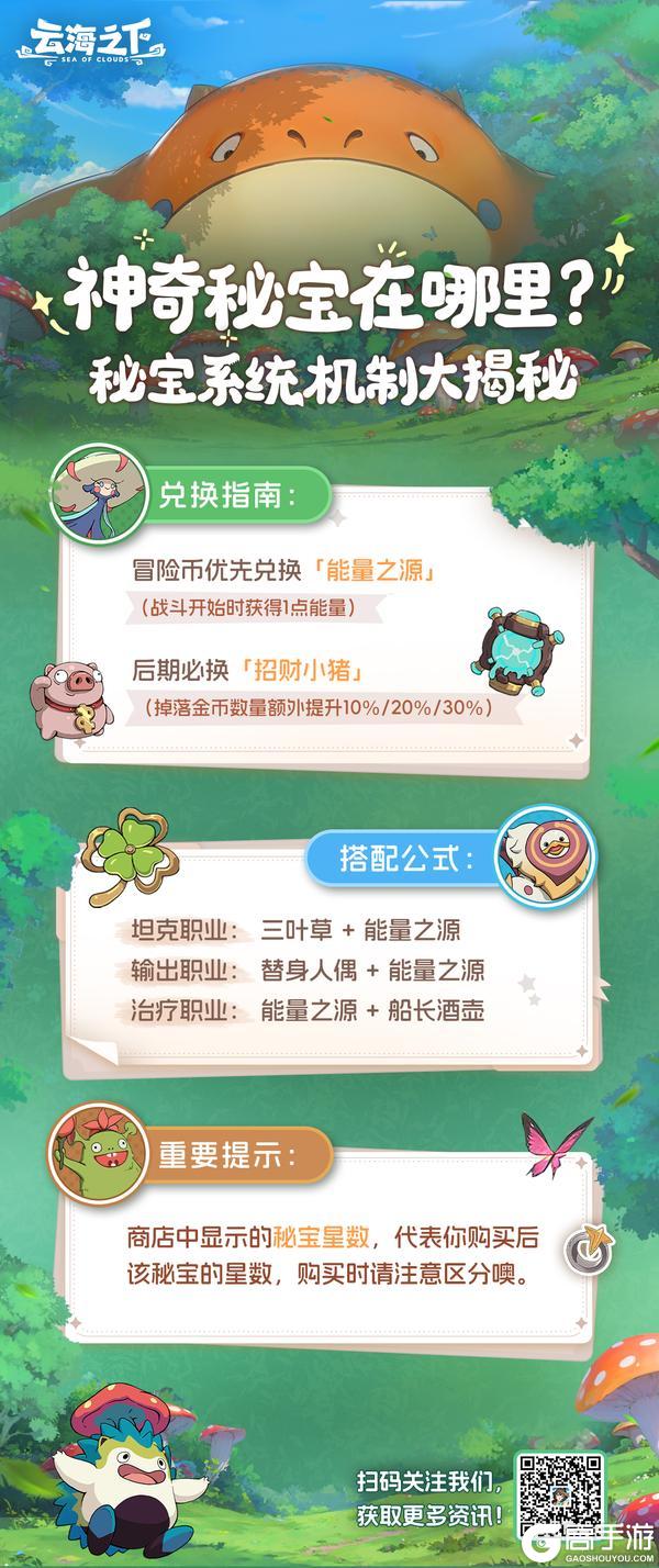 官方攻略 | 秘宝怎么换，这里有答案
