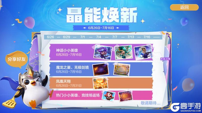 「魔龙之巢」「神龙尊者」返场，「仙灵巡游」活动火热进行中
