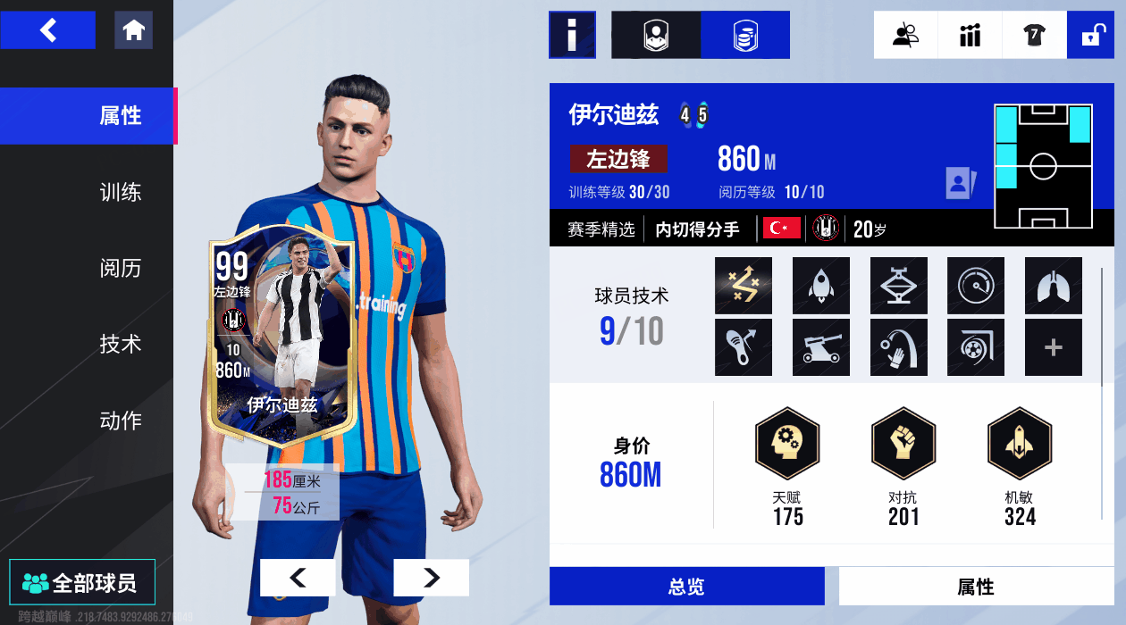 首秀之年即为最佳！100潜力巅峰麦克托米奈闪耀驰骋亚平宁赛场！