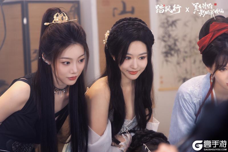 《踏风行》联动拍摄绝美花絮图放送!
