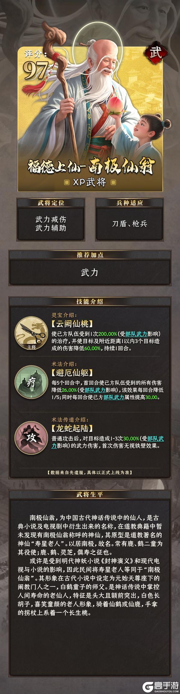 XP武将前瞻爆料丨福德上仙、鸿鹄仙子陆续登场!