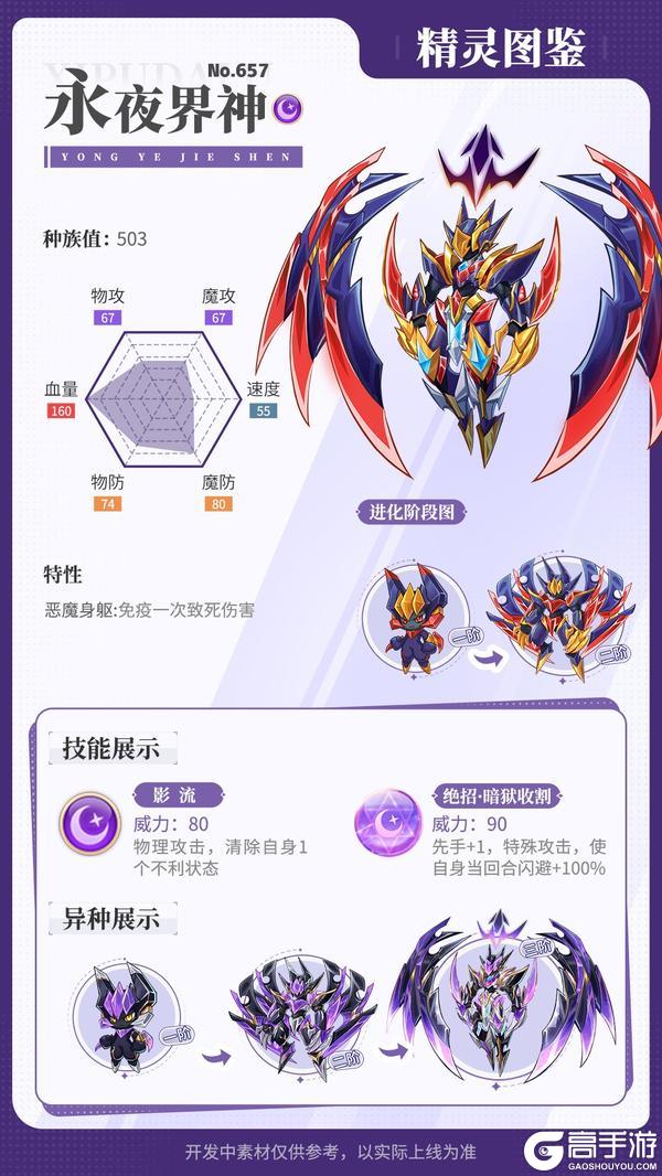《西普大陆》精灵百科|永夜界神&饱鼾兽&花瓶蛇王
