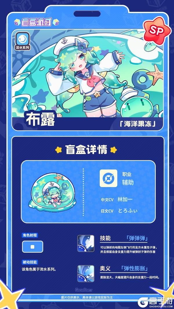 【流水系列盲盒上新】海洋果冻|布露