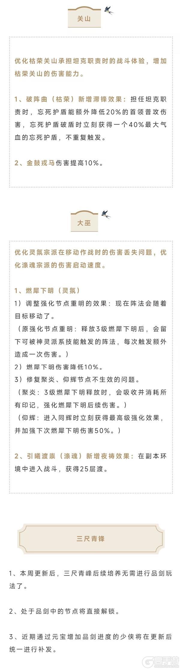《一梦江湖》职业平衡调整测试来袭！