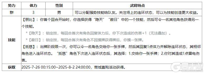 《三国杀OL互通版》中伏许愿潘淑、曹纯返场 赵忠商城直购 灵雎上新