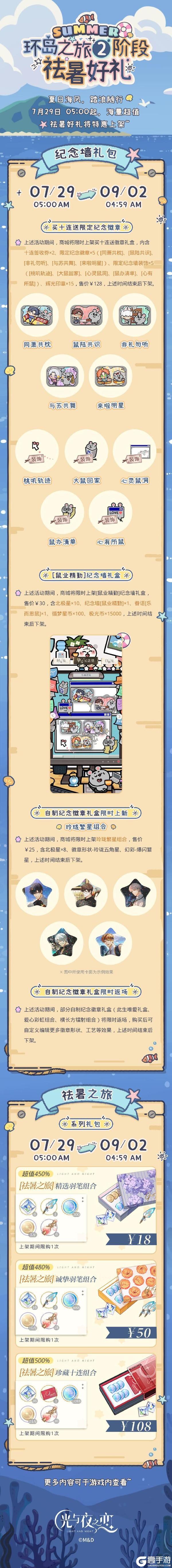 环岛之旅二阶段 | 祛暑好礼