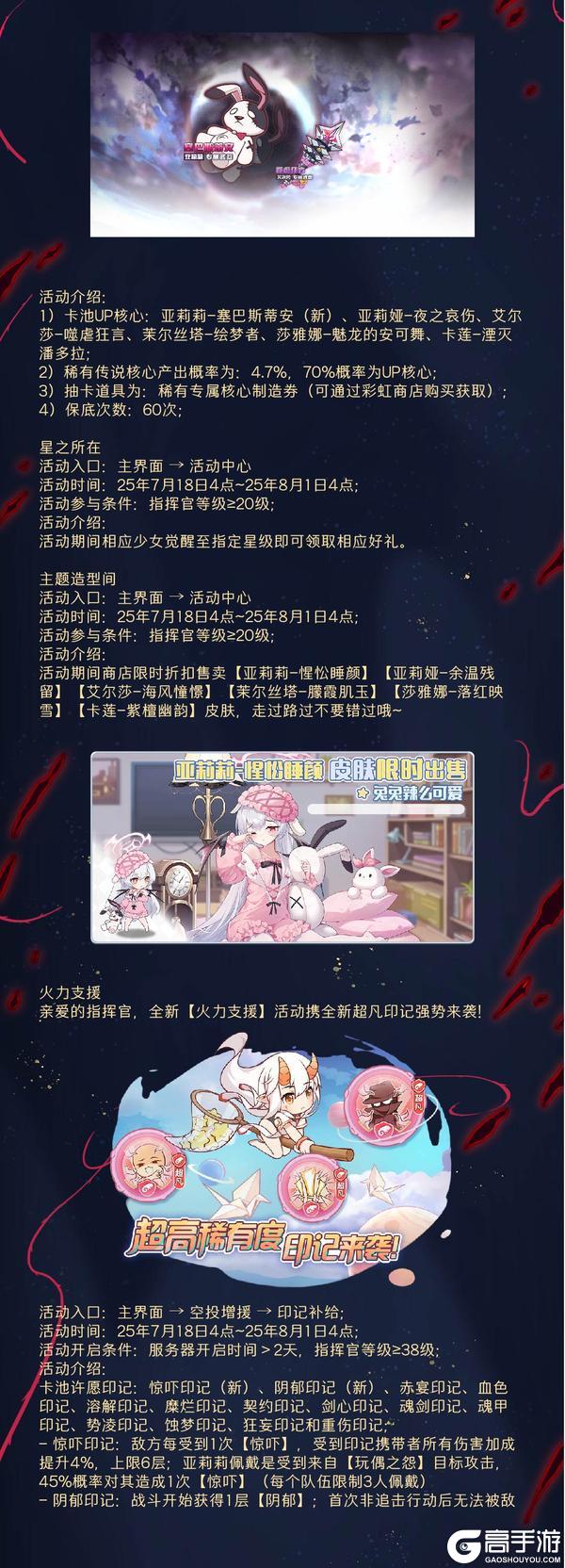 《冒险小分队》周年活动预告·登录送亚莉莉