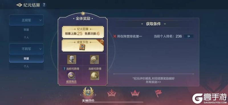 世界启元 无限纪元「机甲狂潮」结算预告