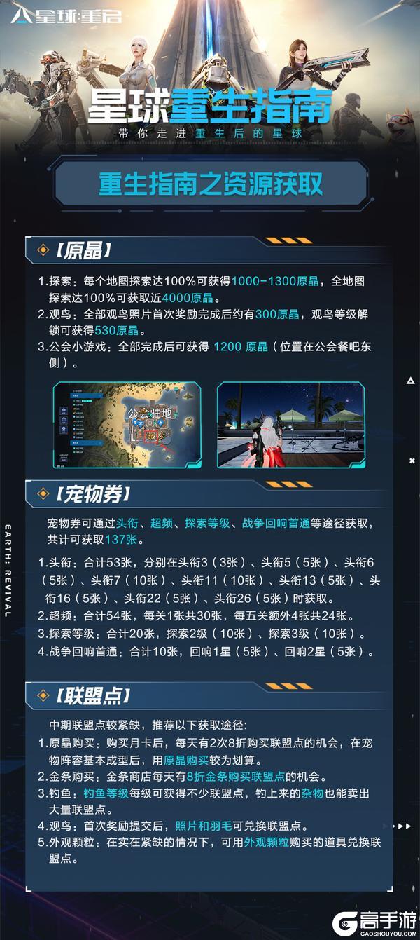 秒懂重生服！《星球重生指南》一图流带你爽玩新星球！