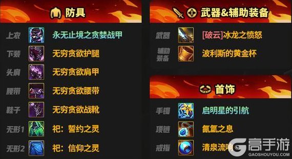 《地下城与勇士：起源》70版本全职业毕业装备推荐