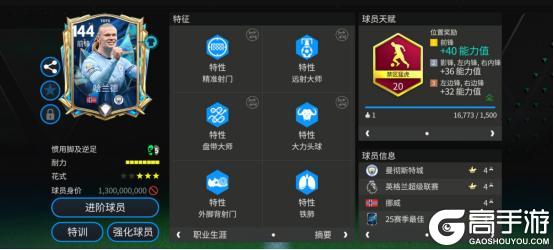 前锋哈兰德：禁区猛虎的实战风采与耐力短板
