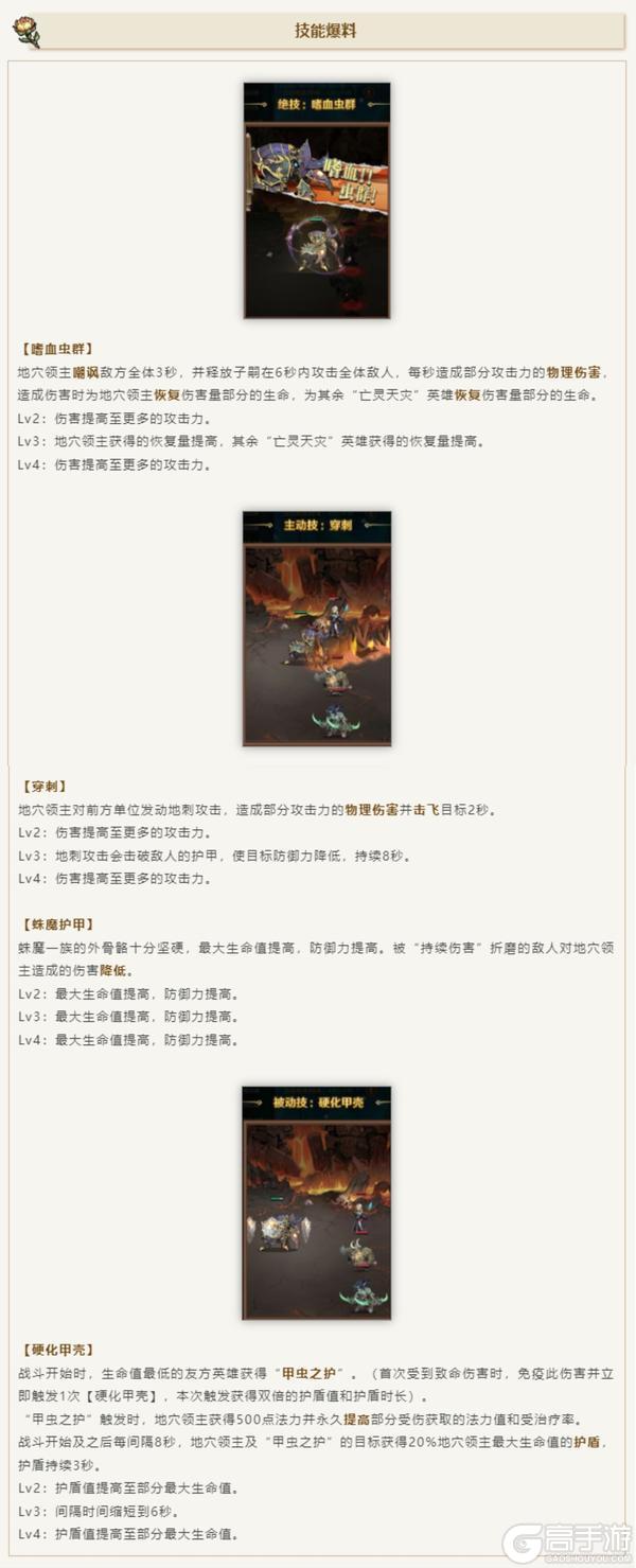 英雄登场爆料丨蛛刺破界，王座终焉——「地穴领主」破土而出！