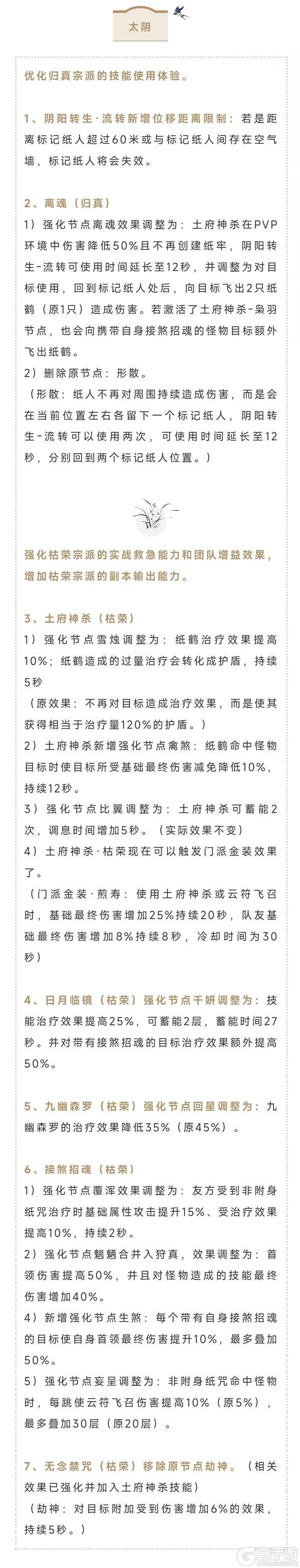《一梦江湖》职业平衡调整测试来袭！