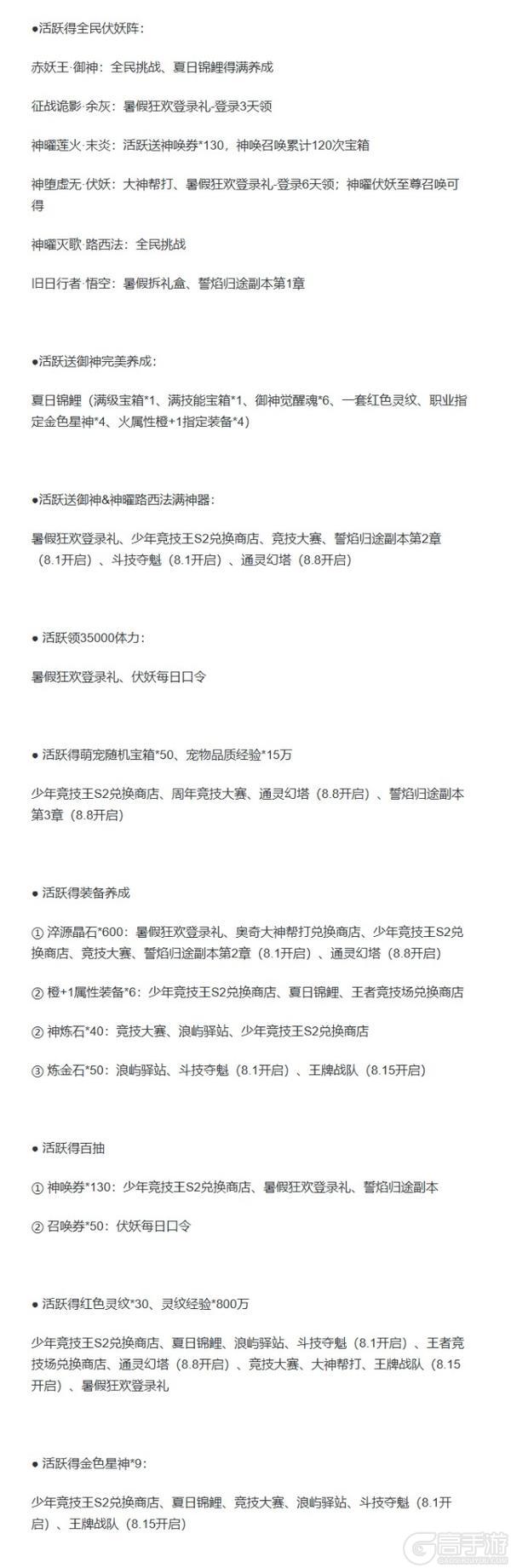《奥奇传说》7月25日更新公告-神曜伏妖&御神降临