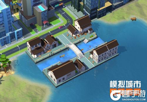 《模拟城市：我是市长》遇见新月集市与水韵小镇