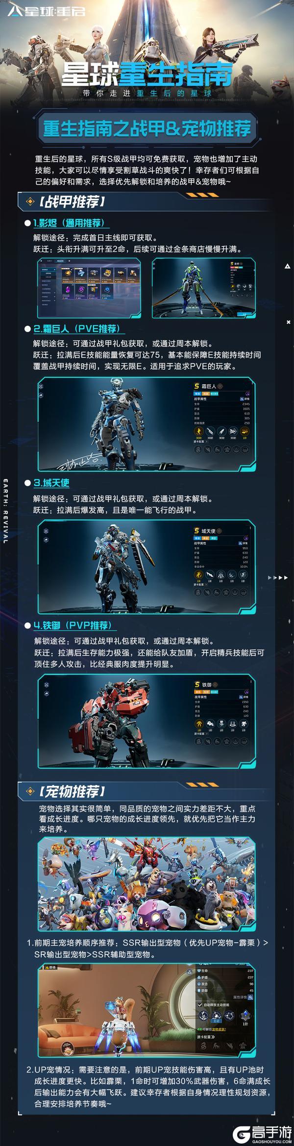 秒懂重生服！《星球重生指南》一图流带你爽玩新星球！