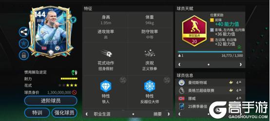 前锋哈兰德：禁区猛虎的实战风采与耐力短板