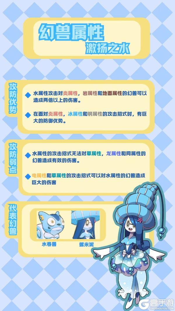 【幻兽属性】水属性·激扬之水 的攻防奥秘