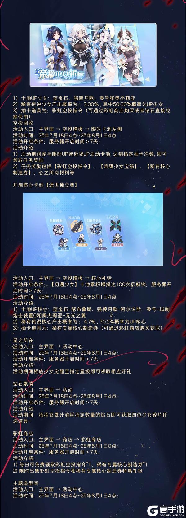 《冒险小分队》周年活动预告·登录送亚莉莉