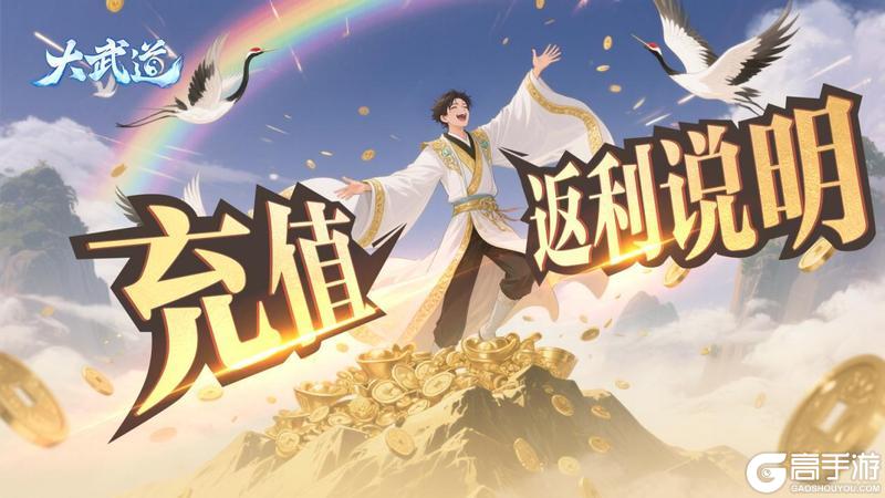 《大武道》「终极内测」付费删档测试即将开启，充值返利大放送！