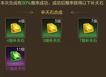 《王者征途》补天石不会玩一篇攻略帮你搞定（还有秘密情报喔）