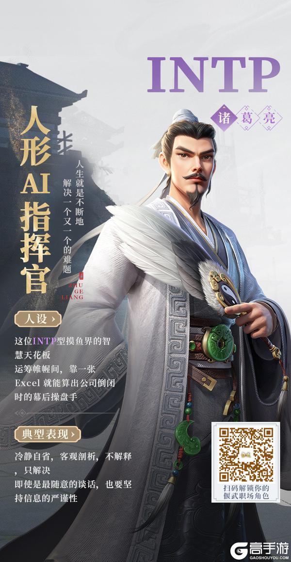 梁朝伟都在测！职场如三国：找到属于你的“偃武”分身！