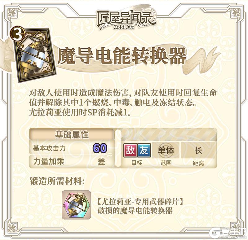【锻造秘典】尤拉莉亚&蒙妮卡推荐武器锻造指南