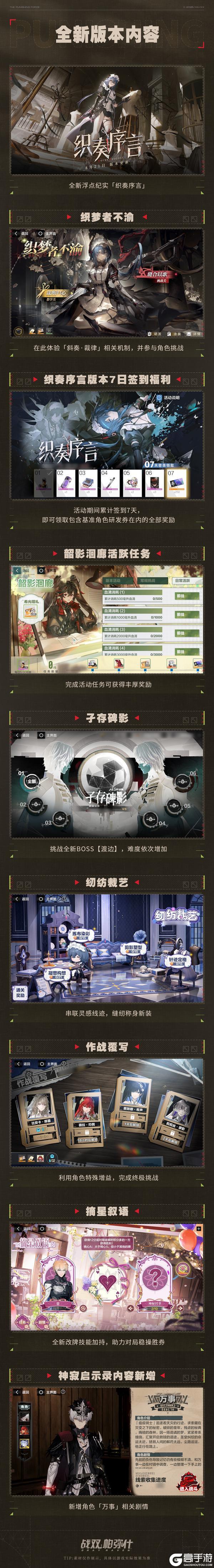 《战双帕弥什》♢织奏序言版本一览♢