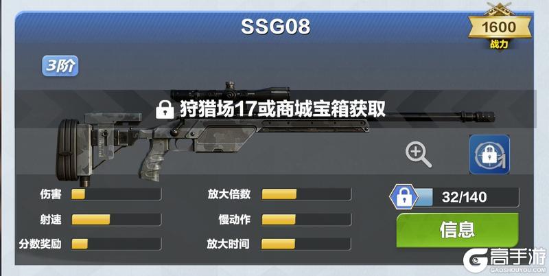 【枪械手册】SSG08狙击步枪