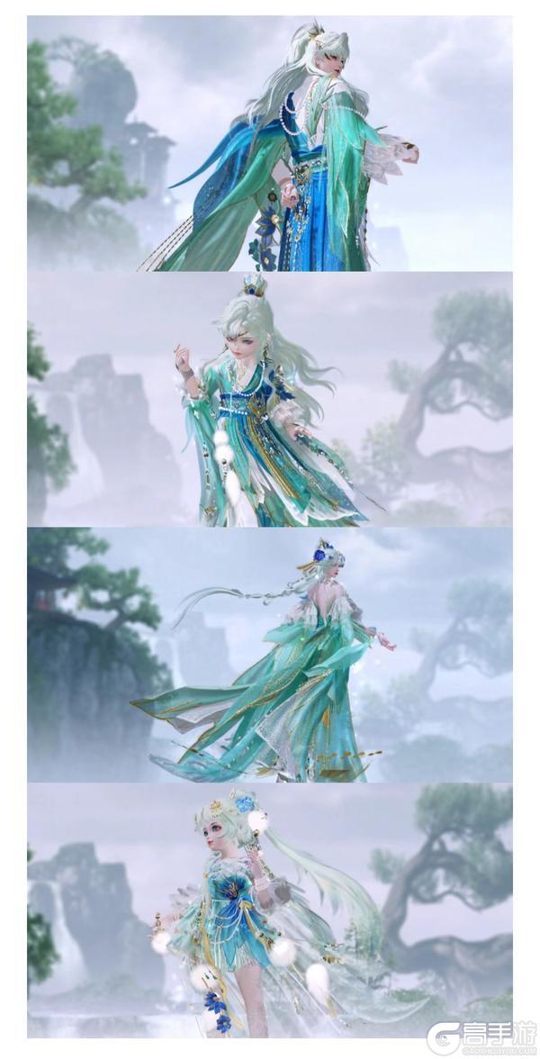《一梦江湖》“长筵青丘”系列时装·岚烟明瑕上线