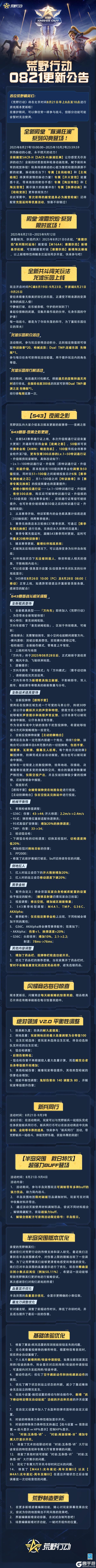 《荒野行动》闪耀商店每日刷新惊喜奖励移动端更新公告