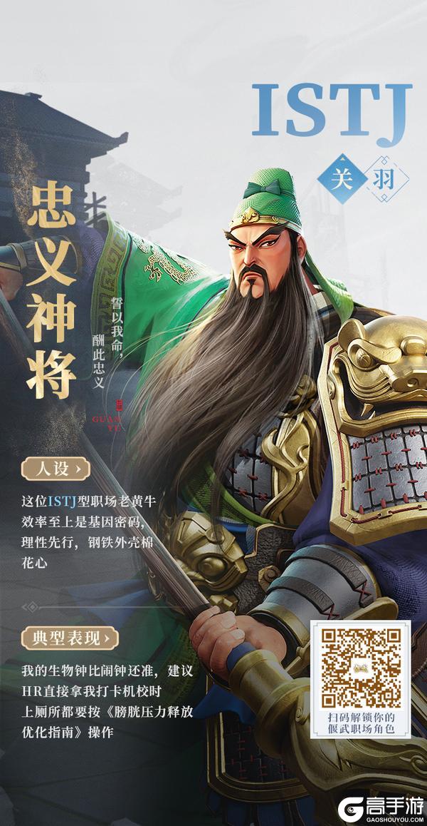 梁朝伟都在测！职场如三国：找到属于你的“偃武”分身！