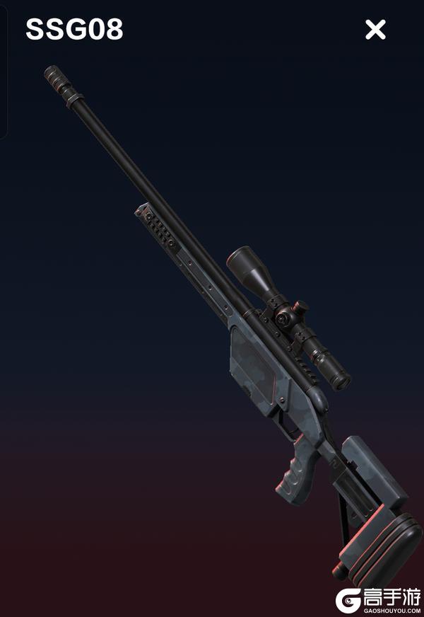 【枪械手册】SSG08狙击步枪