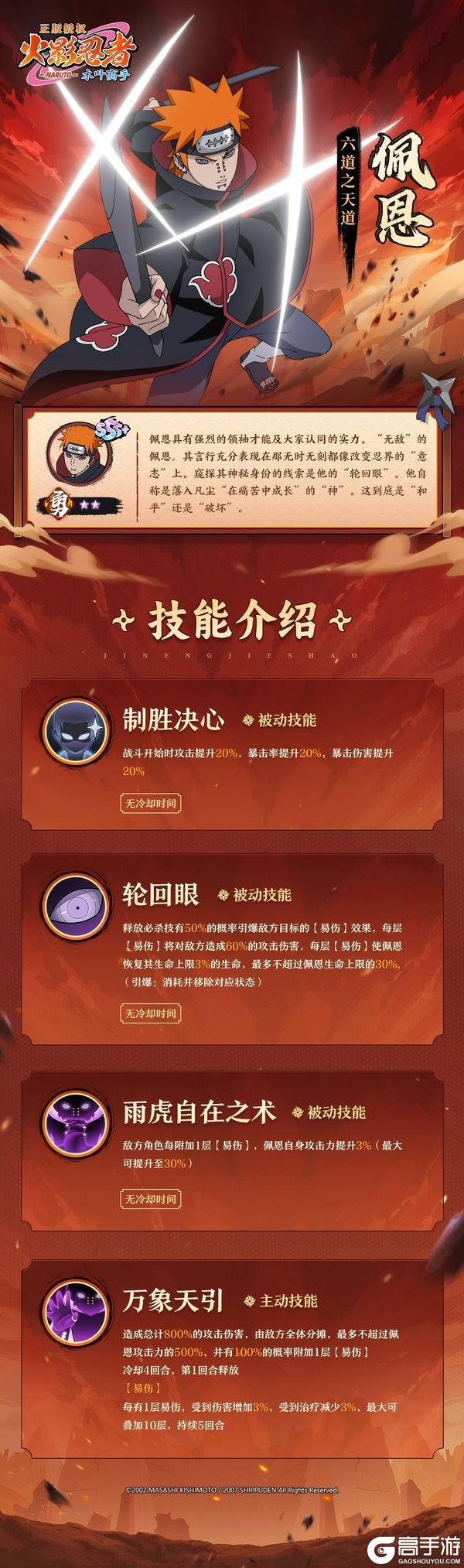 【忍者图鉴・天道佩恩|六道之天道】