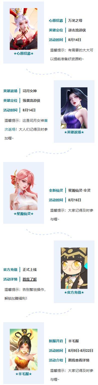 周一情报站 | 最新情报——本周有新仙灵？！