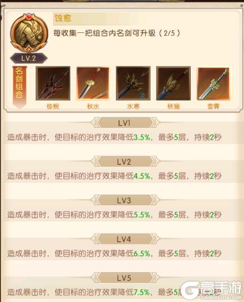 《三国：问鼎山河》-名剑介绍