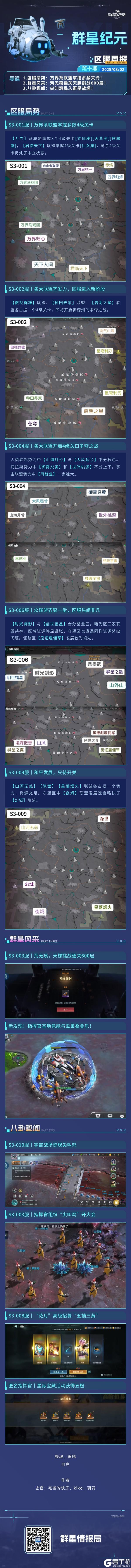 群星广播站丨众盟蓄势待发备战高级关口，尖叫鸡成整活新宠！